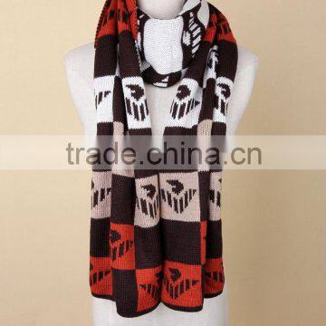 fashion knitted winter scarf for men 07