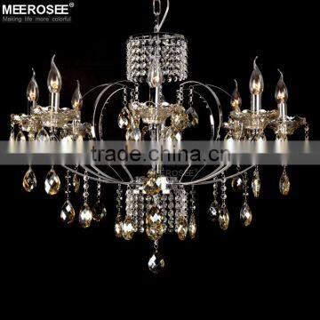 11 Years Lighting Manufacturer Chrome Color Modern Chandelier Crystals MD10098