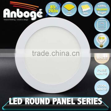 Smart lighting for round led panel lights 7w 15w 18w 28w panel led book light