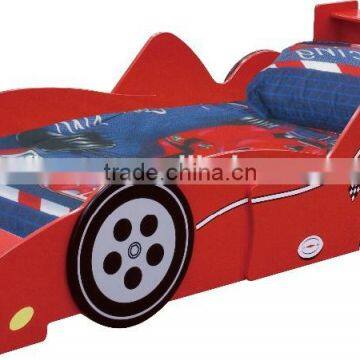 Toddler Bedroom wood F1 Racing Car Bed