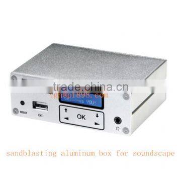 sandblasting aluminum box metal stamping china supplier