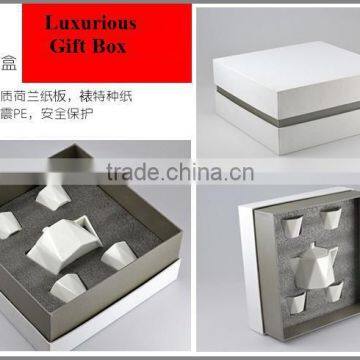 porcelain bone china coffee tea set 2013 new year products birthday christmas decoration PE gift box