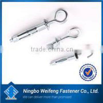 Ningbo Hardware Fastener Supply Sleeve Anchor With Hook Bolt With Nut Zinc Plated China Manufacturers&importers