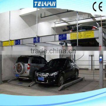 Two post and double-layer lift-sliding Car Parking lift