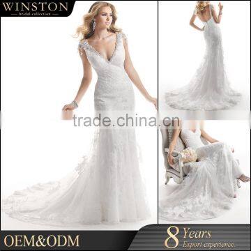 Professional China factory russian dress characteristics wedding dress