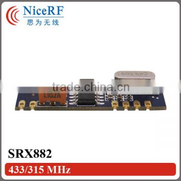 NiceRF SRX882 Strong Drive Super Heterodyne 315MHz 315-433mhz rf transmitter module