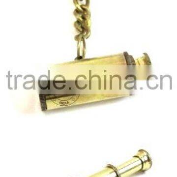 KEY CHAIN TELESCOPE - KEY RING TELESCOPE - KEYCHAIN TELESCOPE - KEYRING TELESCOPE - BRASS KEYCHAIN -NAUTICAL KEY CHAIN - GIFT photo-2