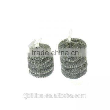 Low cost small Stainless steel scourer from china online shopping