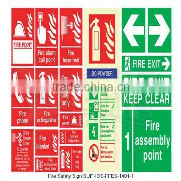 Fire Safety Sign ( SUP-IOS-FFES-1401-1 )