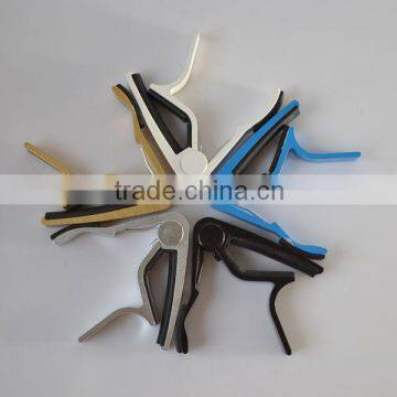 Factory Color Guitar Capo Used for Classic/Acoustic/ Guitar/Ukulele OEM/ODM Accepted