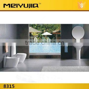 8315 new arrival luxury suite series washdown floor mounted ceramic bathroom water closet set