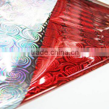 China Wedding Gift Laser Paper Bopp Holographic Film Wrapping Material photo-6