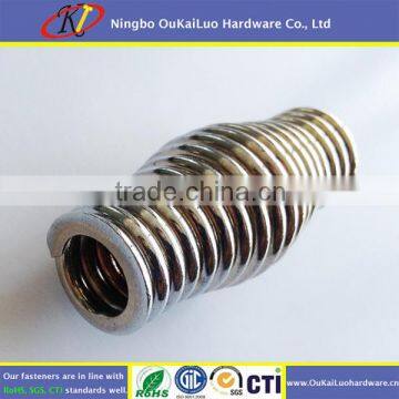 nickel plated conical extension spring