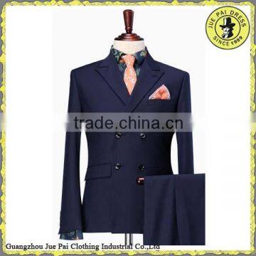 Guangzhou Wholesales Handsome Dark Blue Tuxedo Men