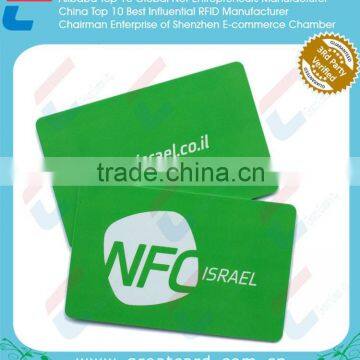 Whosale HF 13.56Mhz NFC Business Card