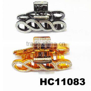 Fine Rhinestone Hair Accessories Claw Clips Hair Claw Stock photo-6