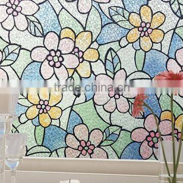 Bathroom Wall Sticker Bathroom Glass Film Grilles Static Film Without Glue Stickers Translucent Opaque Matte Balcony photo-3