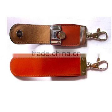 Good quality 5 years warranty leather usb flash