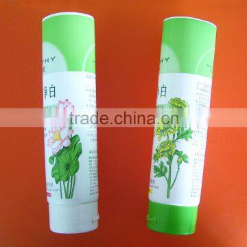 facial cream plastic tube /cosmetic package