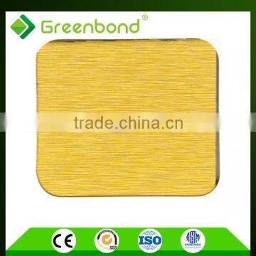 Greenbond aluminum composite panel acp corrugated aluminum panels building material