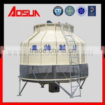 125T Efficient Round Counter Flow FRP Cooling Tower