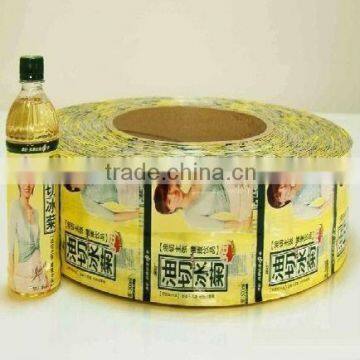 good quality 9 color Printed PVC Shrink Sleeve Label