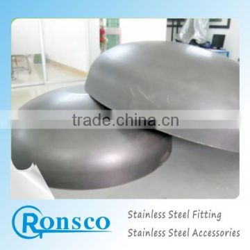 Competitive price 316l 2 inch stainless steel pipe fitting cap supplier