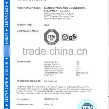 Powder Coating 17 Liter Children Use Kid Shopping Cart With Flag photo-4