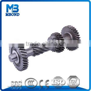 stainless steel helical gear shaft and custom gear