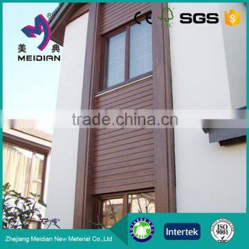 Eco-friendly exterior wood plastic composite wpc wall cladding