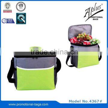 Polyester fitness lunch cooler bag
