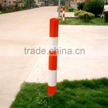 Outdoor safety steel parking bollard