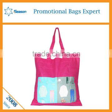 Wholesale custom reusable folding shopping bags clothes storage bag                        
                                                                                Supplier's Choice