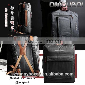 High Quality School Laptop Bag Tactical Vintage Backpack With Carry Handle