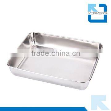Stainless Steel Rectangular Towel Tray & Serving Tray photo-4