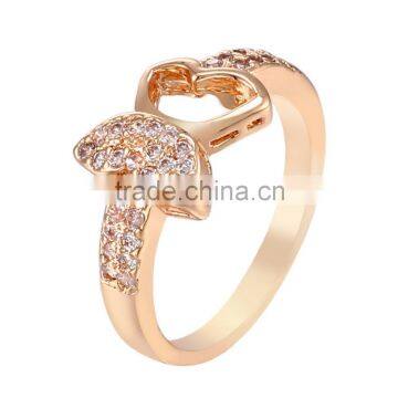Graceful Austria Crystal Women Cute Ring for Party Banquet