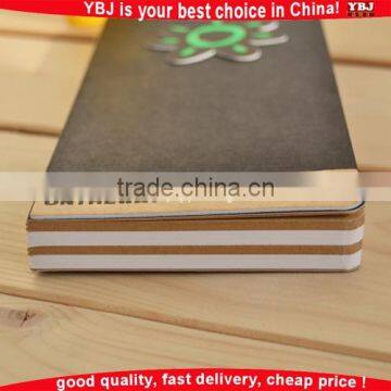 OEM custom travel notebook pu notebook kraft paper notebook