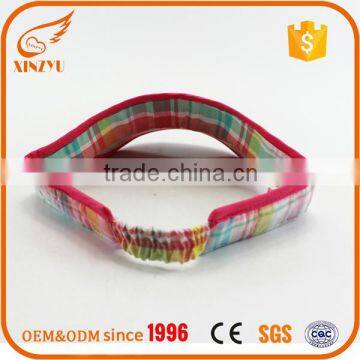 Elastic Band Visor Wholesale Cotton Plaid Sun Visors Helmet Visor photo-4