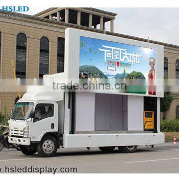 High definition LED big screen truck car window display advertising, heavy video , online games, live competition broadcast.