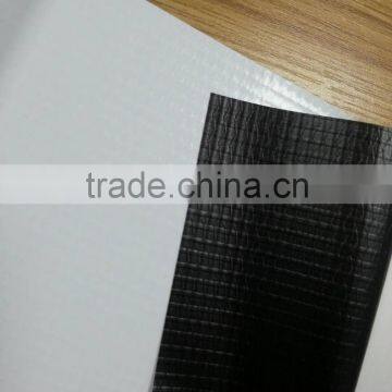 White-Black Blockout PVC Flex advertisement Banner