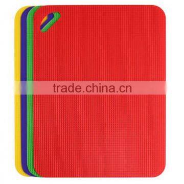 non-slip plastic cutting board,4 pcs cutting board set