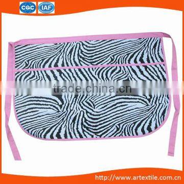 Zebra printing waist aprons