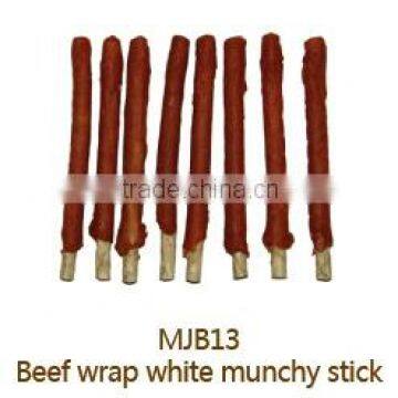 Munchy Stick with Real Beef Dental Stick Dry Pet Snack Dry Pet Food Dog Treat Dog Training Treat