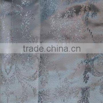 New arrival Big flower design 100% Polyester Yarn dyed Jacquard fabric for Window