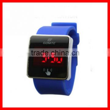 New products for 2013 fashion led custom silicone watch 2013