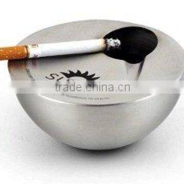 Round Ash Tray With Stainless Steel