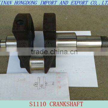 Crankshaft of machinery parts and diesel engine spare parts