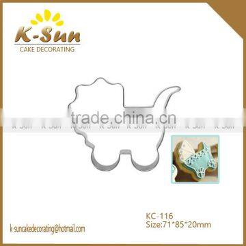 K-sun Wedding Frame Metal Cookie Cutters Biscuits Stainless Steel Tools Kitchen Baking Mould baby stroller reposteria