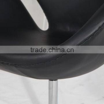 Arne Jacobsen Leather Rotatory Chair Swan Chair Full Leather Design photo-3