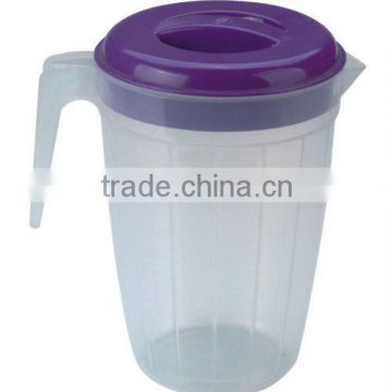 2500ml plastic water juice jug with lid and handle